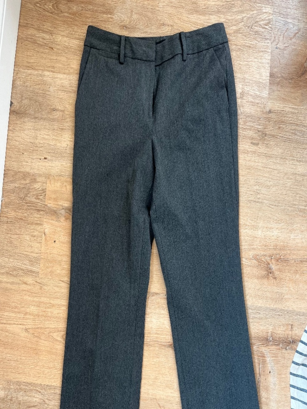 Talbots Barely Boot Grey Dress Pants